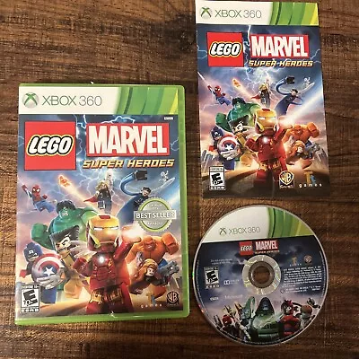 Lego: Marvel Super Heroes Xbox 360 Kids Game 1 Spider-Man/Avengers/Hulk • $12.99