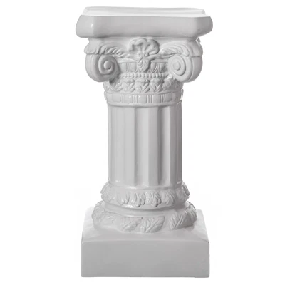 $425.21 • Buy Fiberglass White Plinth Roman Style Column Ionic Pedestal Vase Stand For Wedding