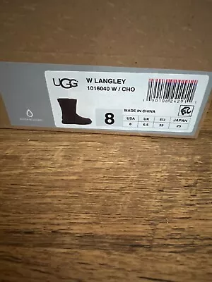 UGG W Langley 1016040 W/Choc • $152.50