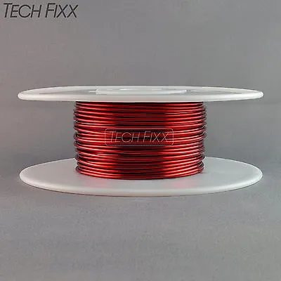 Magnet  Wire 12 Gauge AWG Enameled Copper 50 Feet Coil Winding & Crafts 1Lb Red • $23.25