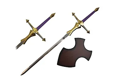 New 41” Princess Legend Of Zelda Twilight Master Sword Royal Gold Purple Handle • $69.99