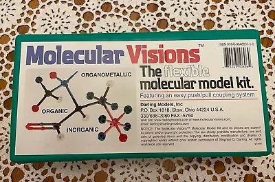 Molecular Visions - The Flexible Molecular Model Kit By Darling Model • $12.95