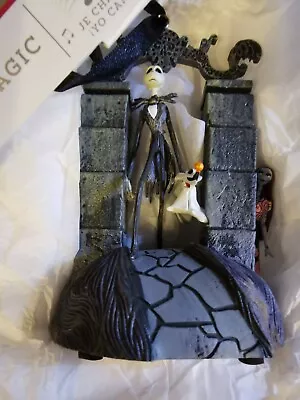 Disney Living Magic Jack Skellington And Sally Singing Hanging Ornament • £45