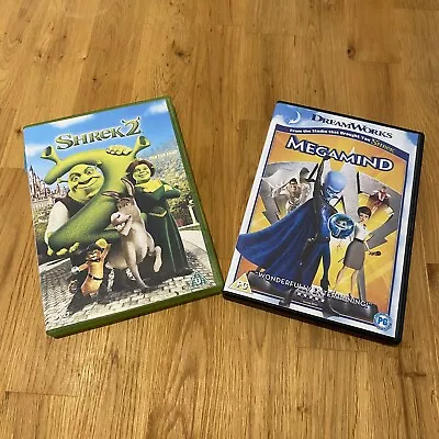 DVDs 2 For £3  - Shrek 2 + Megamind • £3
