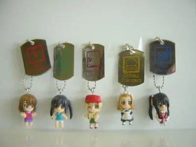 K-ON! Keychain Yui Azusa Tsumugi Ritsu Mio Set Lot Of 5 • $104.72