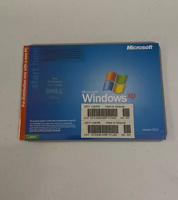 NEW Microsoft Windows XP Professional SP2 Version 2002 X08-48124 - DELL PC • $32.39