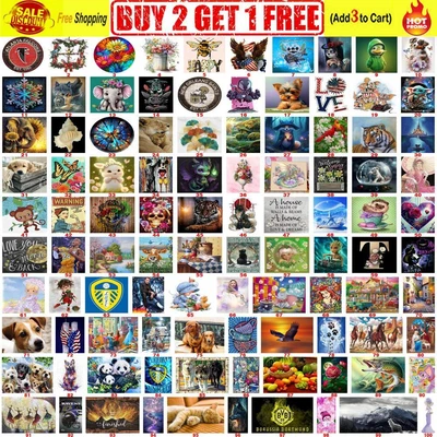 $9.61 • Buy 5D DIY Diamond Painting Embroidery Cross Craft Stitch Arts Kit Mural Home Decor