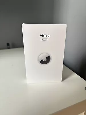 Genuine Apple AirTag (A2187) - White 4-Pack Brand New & Sealed • £89.99