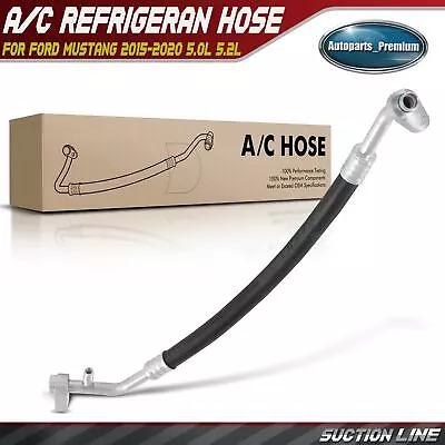 A/C Refrigeran Suction Line Hose For Ford Mustang 15-20 5.0L 5.2L Low Pressure • $24.99