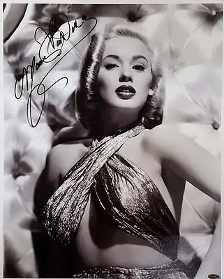 Mamie Van Doren Signed 16X20 Canvas Photo Playboy Playmate OC Dugout Hologram A • $215.99