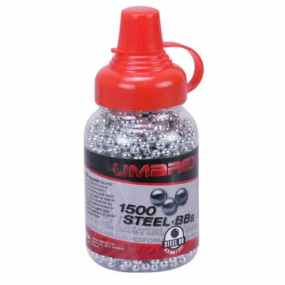 Umarex Bb Pellets Silver 4.5mm .177 Steel BBs Air Gun Rifle Pistol  • £2.39