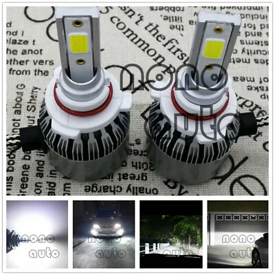 9005 HB3 Super Bright 6000K White LED Headlight Bulbs 8000LM Kit High Beam • $15.88