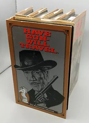 HAVE GUN WILL TRAVEL-VHS-Richard Boone - 20 Episodes On 5 VHS Tapes • $6.79