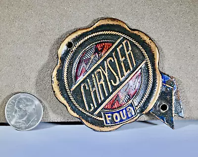 Vintage Chrysler Four 4 F-85 Automobile Emblem Badge Radiator Grille 1924 • $49.99