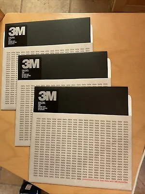 3M 8 Inch Floppy Disk DS Double Density 32 Sector Lot Of 3 Disks New Open Box • $27