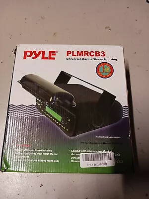 Pyle Universal Marine Stereo Housing PLMRCB3 Lot Of 1 • $29.99