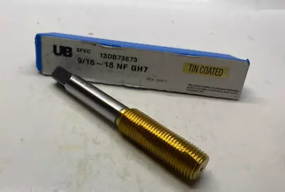 Union Butterfield 9/16-18 Thread Forming Tap - HSS H7 - Coolant Fed - Bottoming • $19.95