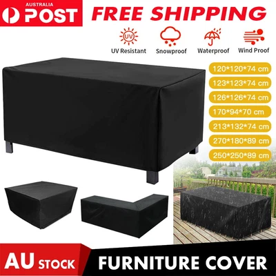 $14.82 • Buy Outdoor Furniture Cover UV Waterproof Garden Patio Table Chair Shelter Protector