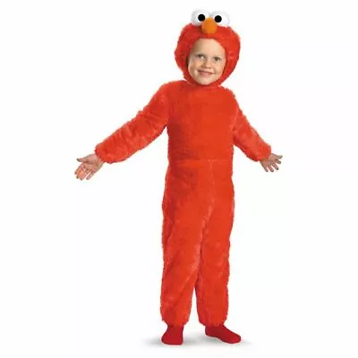 Disguise Sesame Street Elmo Comfy Fur Infant Toddlers Halloween Costume 25961 • $30.99