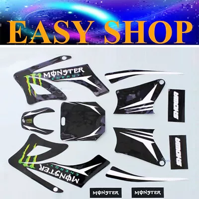 Rockstar Sticker Decal Kit Graphic 125cc 140cc 150cc Dirt Pit Trail Apollo Bike • $21.83