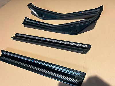 BMW E46 3 Series M3 Sport Door Entrance Sill Scuff Plates Cover Trim Original • $170