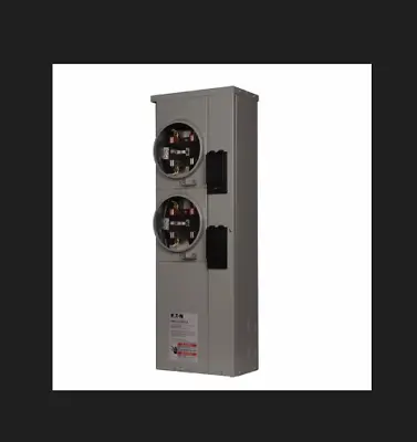 Eaton 2 Gang 2 Meter Socket 125A 1MP2122RRLB • $1140