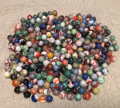 Vintage Peltier Alley Agate Akro & Vitro Agate Marbles. Approximately 400 • $29