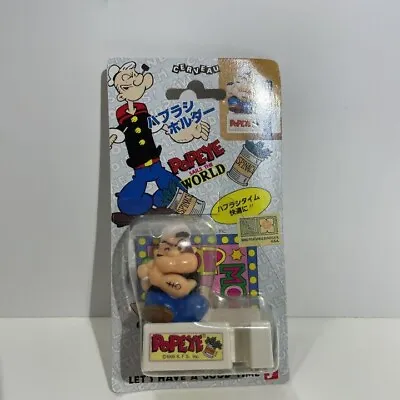 Vintage 1996 Popeye Toothbrush Holder Limited Rare Japan • $89.99