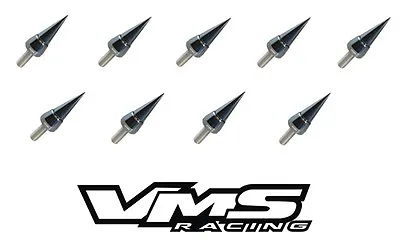 Vms Racing Gun Metal Spike Header Cup Bolt Washer For Honda Acura Bolts B18 B16 • $49.95