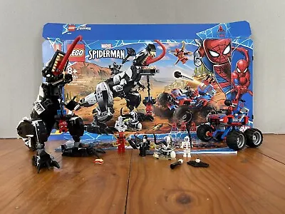 ❤️🕸️💙 Spider-man 🕷️ Used Lego Set 76151 Venomosaurus Ambush • $140