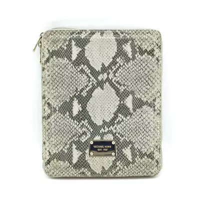 Michael Kors Python Jet Set Apple IPad Cover Case Purse • £49