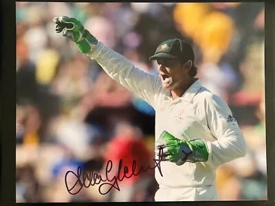 Cricket Australia ADAM GILCHRIST SIGNED Photo Genuine Authentic 8x10 LEGEND • $80