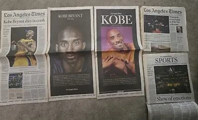 Kobe Bryant LA Times Los Angeles Times - NEWSPAPER + TRIBUTE 1/27/20 & 2/25/2020 • $40