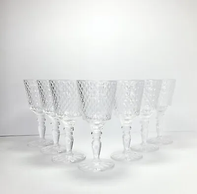 Villeroy & Boch BOSTON FLARE Set Of 7 Water Glasses 7 3/8” 10oz Signed • $169.99