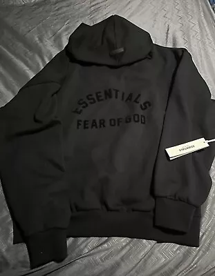 Fear Of God Essentials Pullover Chest Logo Hoodie • $35