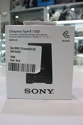 Sony MRW-G1 CF Express Type B & XQD Memory Card Reader • $169