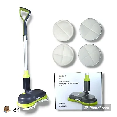BIUBLE B07 Dual Spin Cordless Electric Mop With LED + Sprayer + 300ML Water Tank • $151.90