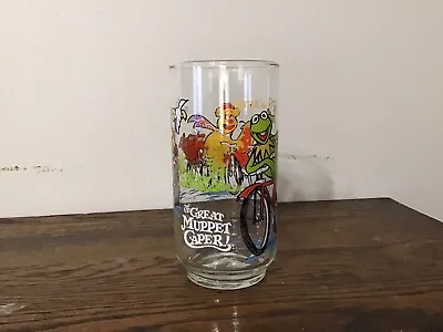 1981 Kermit The Frog The Great Muppet Caper Collectors Glass Cup McDonald’s • $7.99