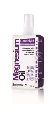 BetterYou Magnesium Oil Goodnight Spray 100ml • £16.09