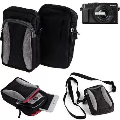 Big Holster For Panasonic Lumix LX100 Belt Bag Cover Case Outdoor Protective • £23.32