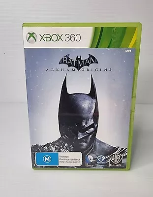 Batman Arkham Origins  Xbox 360 (no Manual) VGC  AUS PAL • $30.99