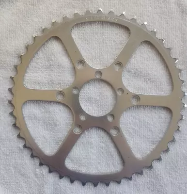 Very Good 46 Tooth Sugino Chainring For TA Pro 5 Vis SR Sugino With 80mm BCD • $35
