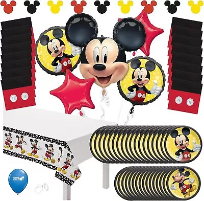 Disney Mickey Mouse Party Supplies Bundle • $39.99