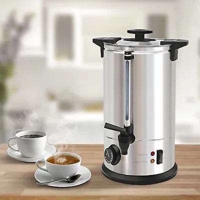 £79.99 • Buy Catering Hot Water Boiler 10 & 20L Tea Urn Coffee Commercial Thermostat Control
