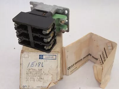 GE General Electric 40amp 3 Pole 24VDC 60 Cy CR153D-024BA Contactor UNUSED • $45