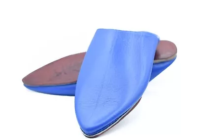 Moroccan Leather Babouche Slipper For Man Traditional Babouches Slippers For Men • $47