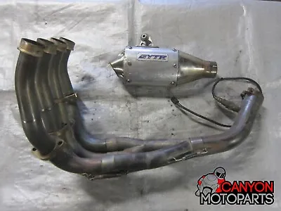 06 07 Yamaha YZF R6 Full Exhaust Headers GYTR Muffler Slipon • $612.75