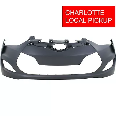 Front Bumper Cover For 2012-2016 Hyundai Veloster W/ Fog Lamp Holes Primed CLT • $103.78