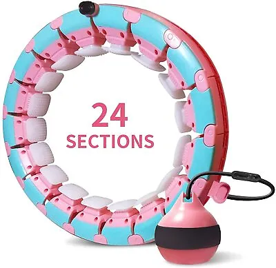 Abdomen Fitness EquipmentSmart Hula Hoop2 In 1 Fitness Weight Loss And Massage • $35.99