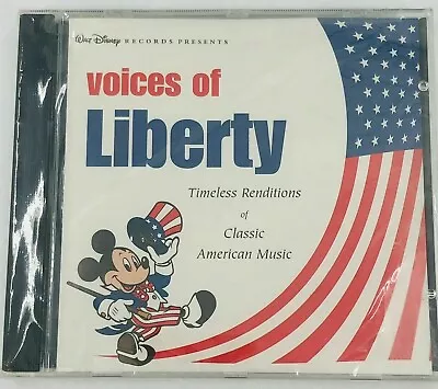 Disney Voices Of Liberty Music CD Timeless Classic American Songs New Sealed • $19.99